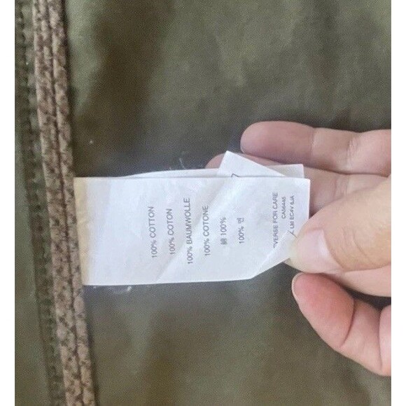 Women's J. Crew The Downtown Field Jacket Waxed Cotton Canvas Black Size PSmall - Picture 13 of 14